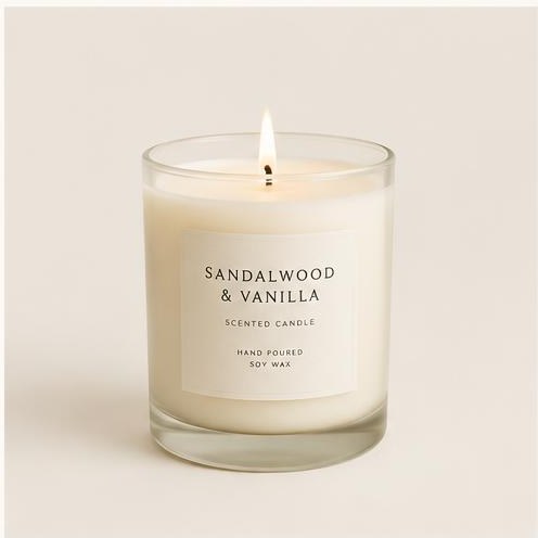 Sandalwood & Vanilla Candle