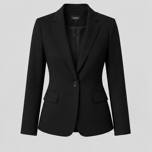 Single-Button Blazer